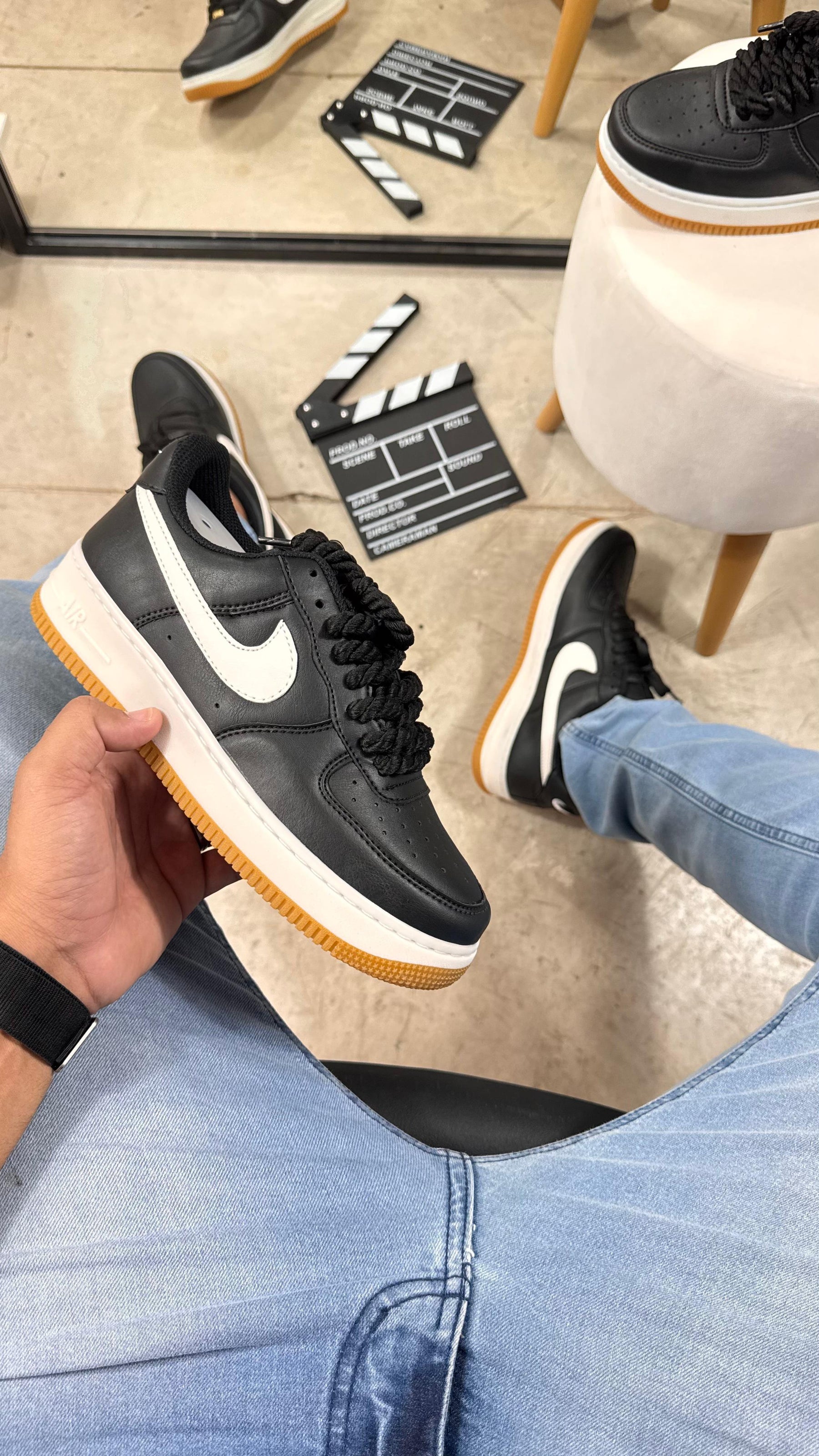 TÊNIS AIR FORCE LINHA LUXO - COURO