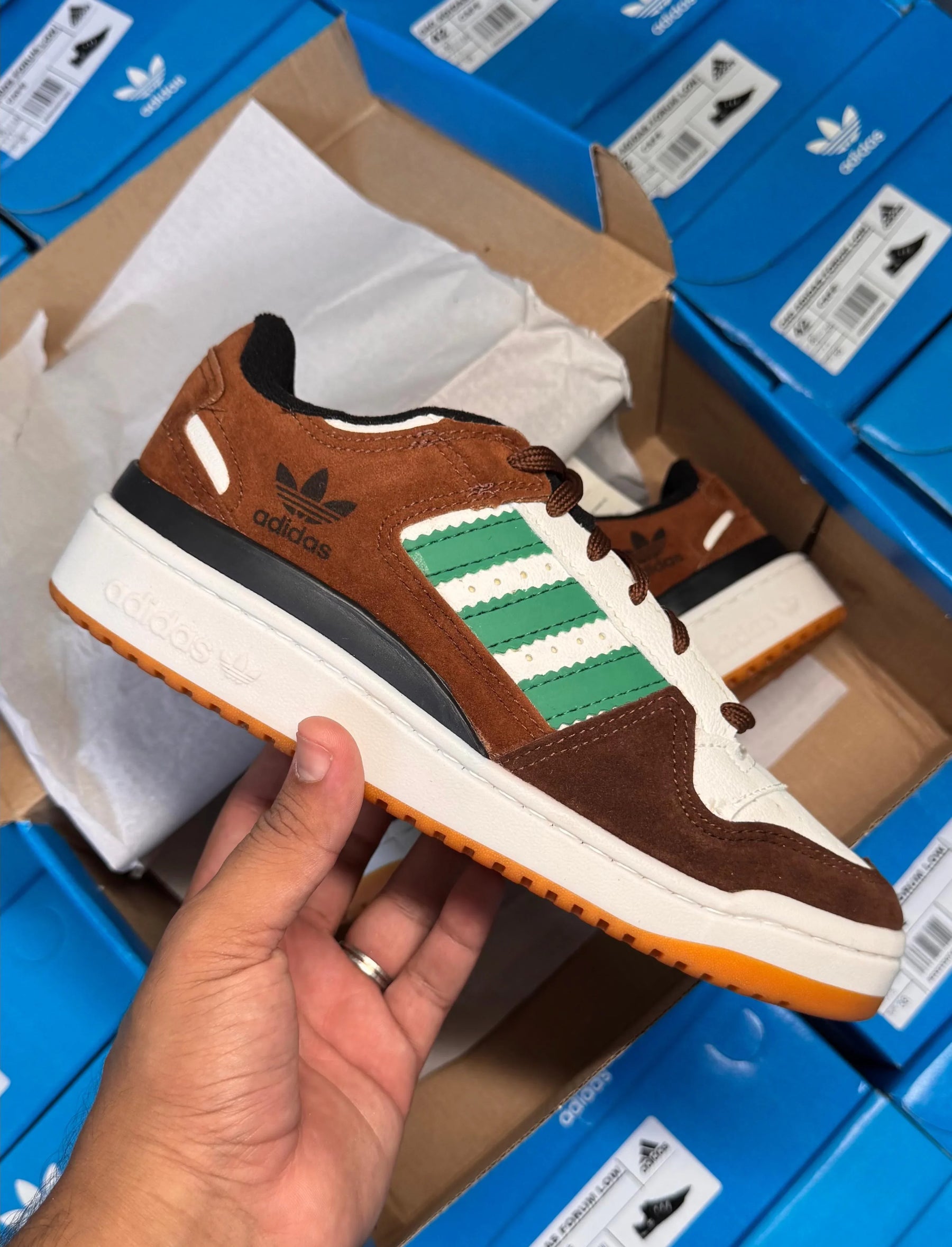 TÊNIS ADIDAS FÓRUM - Camurça Marrom