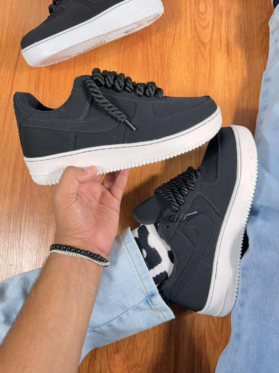 TÊNIS AIR FORCE LINHA LUXO nobuck