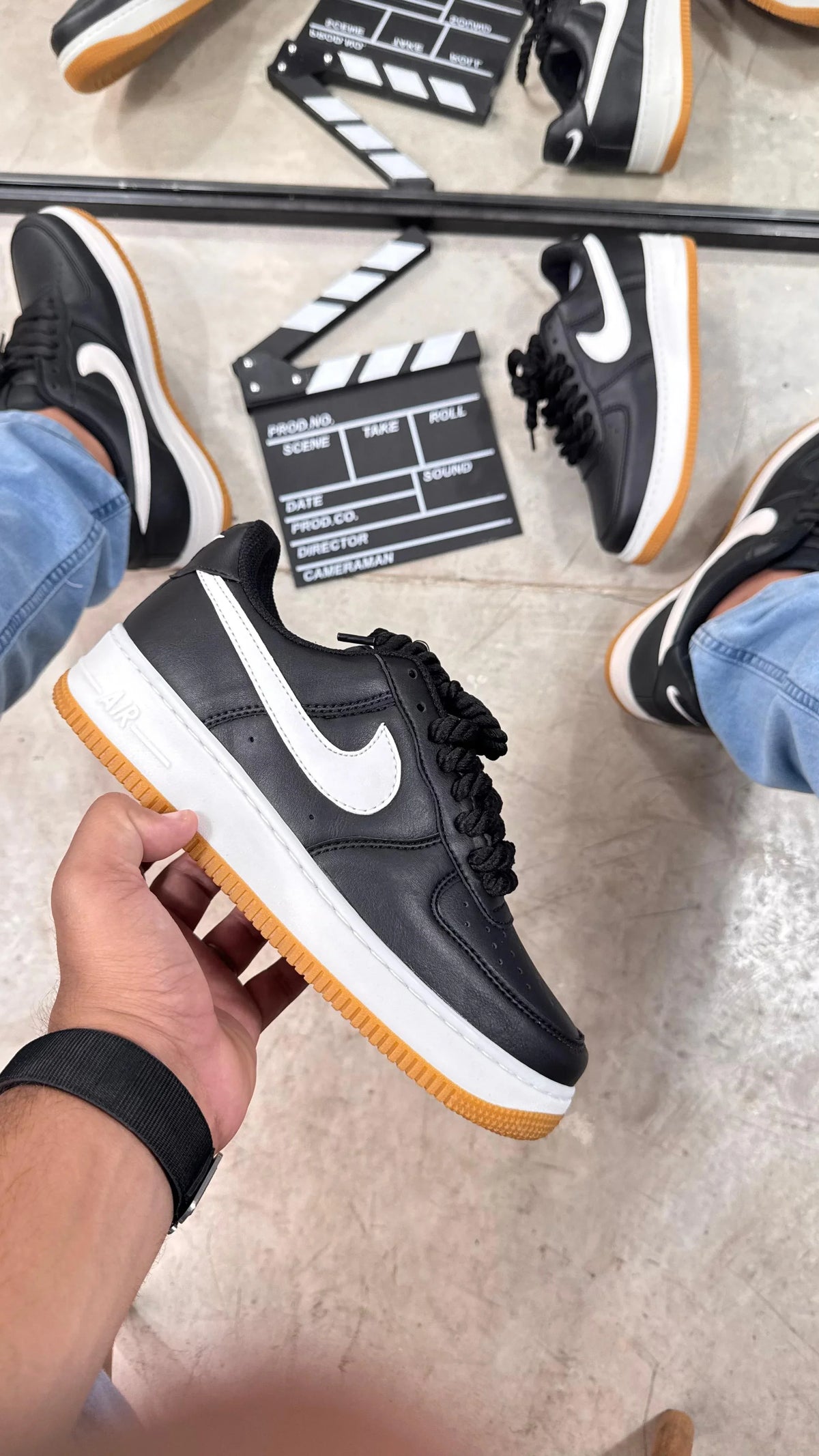 TÊNIS AIR FORCE LINHA LUXO - COURO