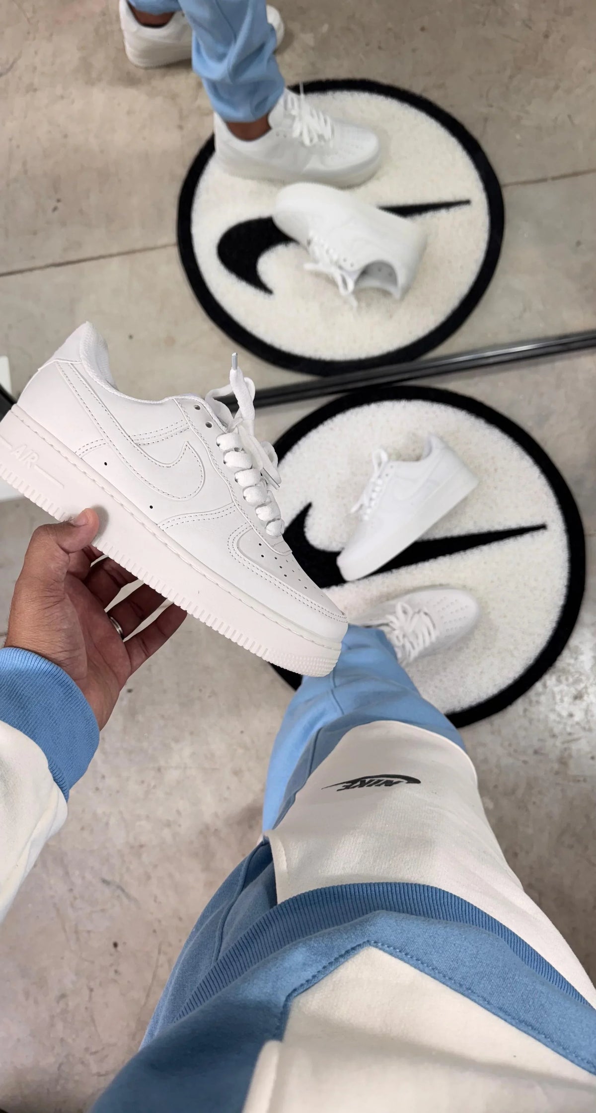 TÊNIS AIR FORCE LINHA LUXO Branco