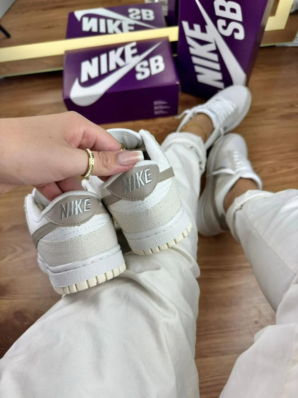 TÊNIS DUNK linha luxo Gliter