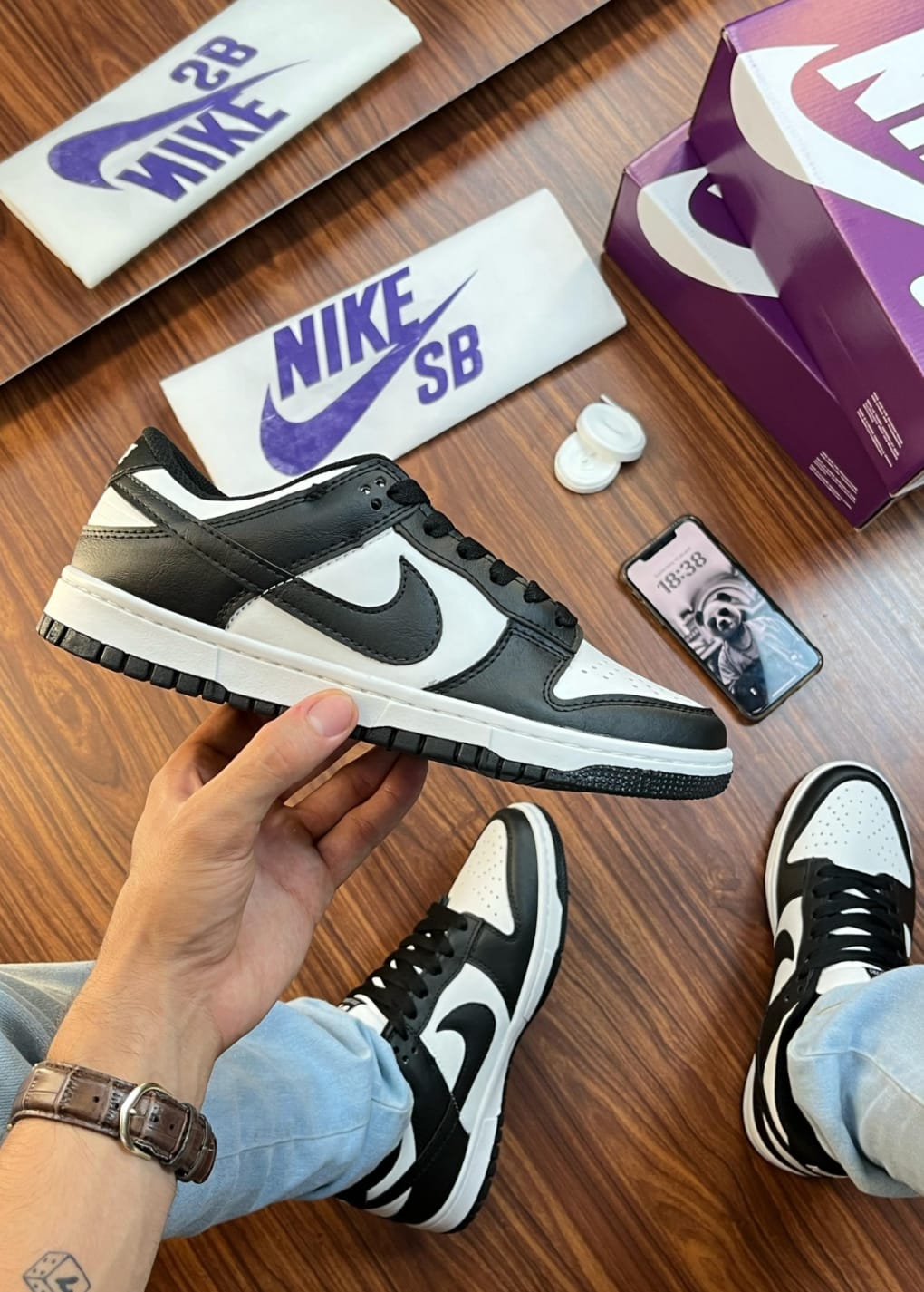 Tênis Dunk Low Panda Luxo
